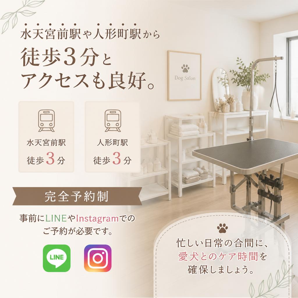 アクセスと営業時間のご案内