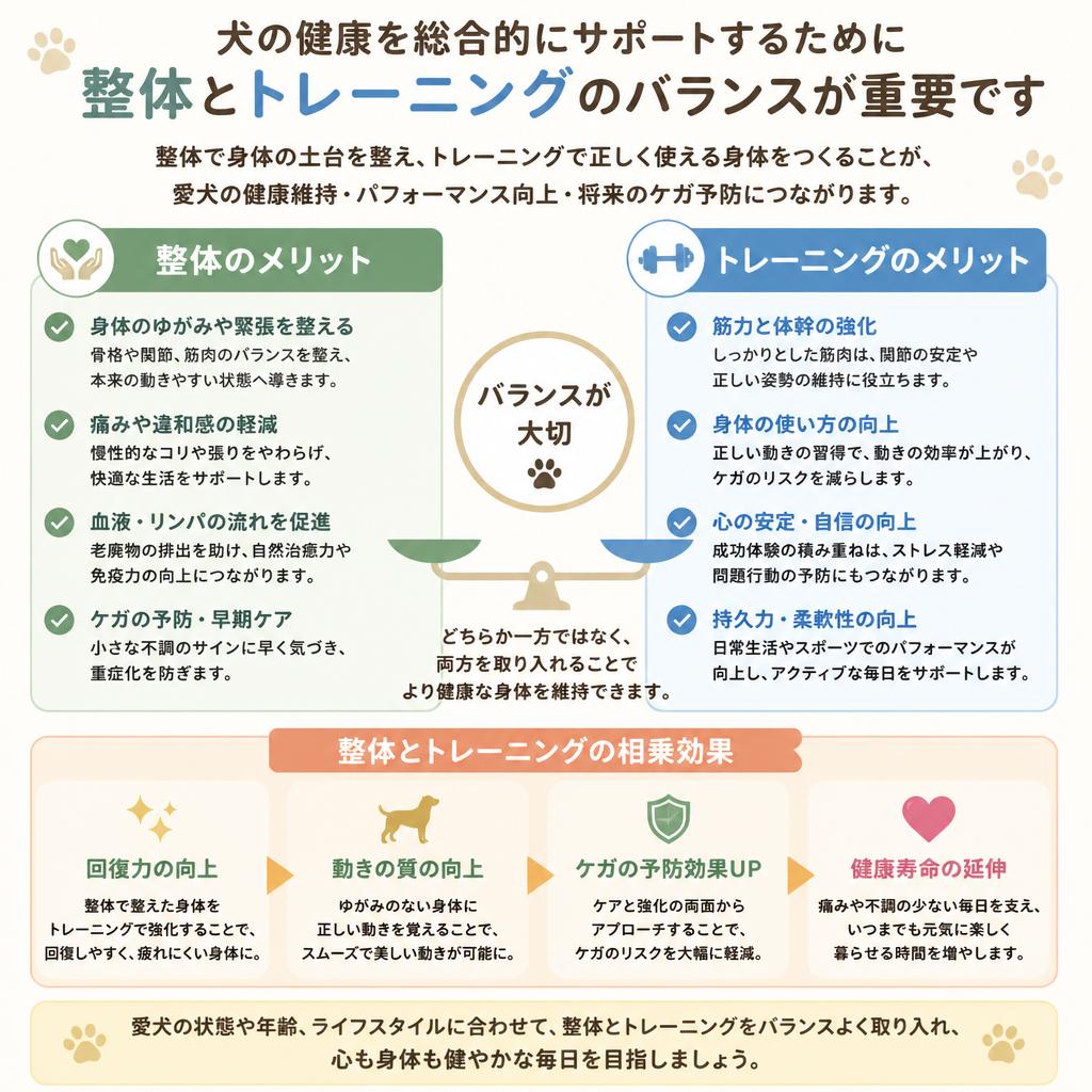 整体とトレーニングの両輪が必要な理由